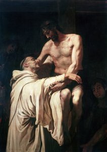 Cristo abraçando St. Bernard